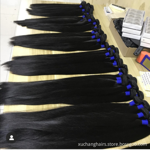 Free Sample 100 Human Hair Extension Raw Indian Hair Bundle,Natural Hair Extension,Raw Hair Vendor Natural Virgin Indian Hair